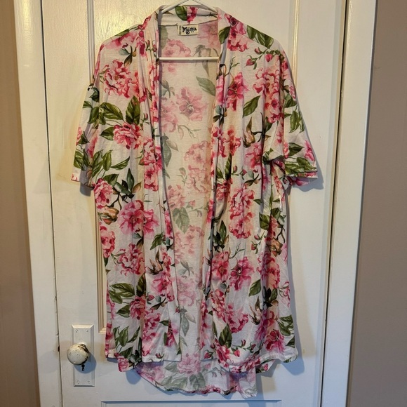 Show Me Your Mumu Intimates Floral Print Robe O/S - Picture 6 of 12